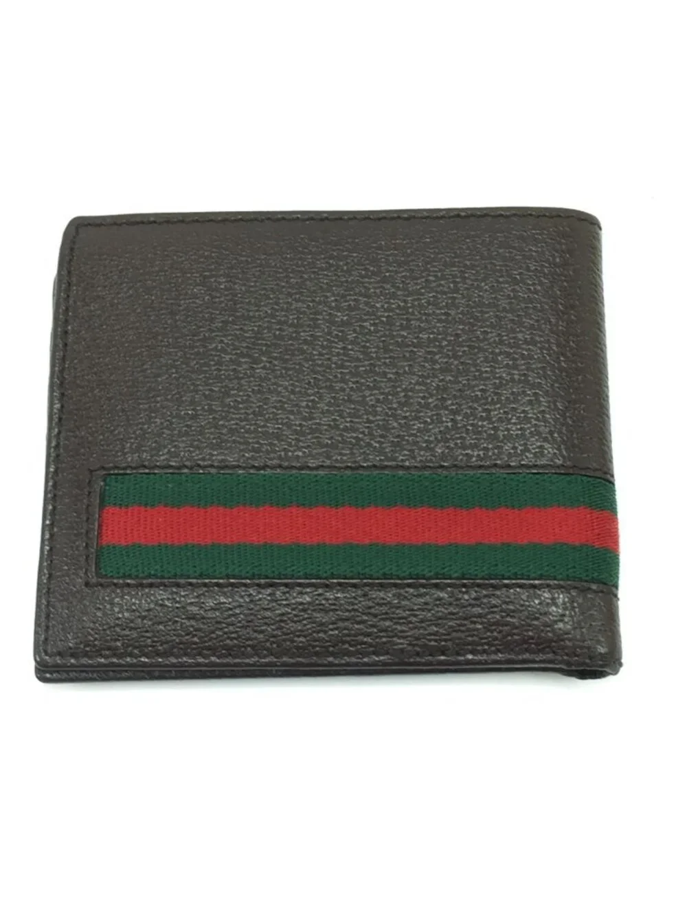 Gucci Bifold Wallet Leather Brown